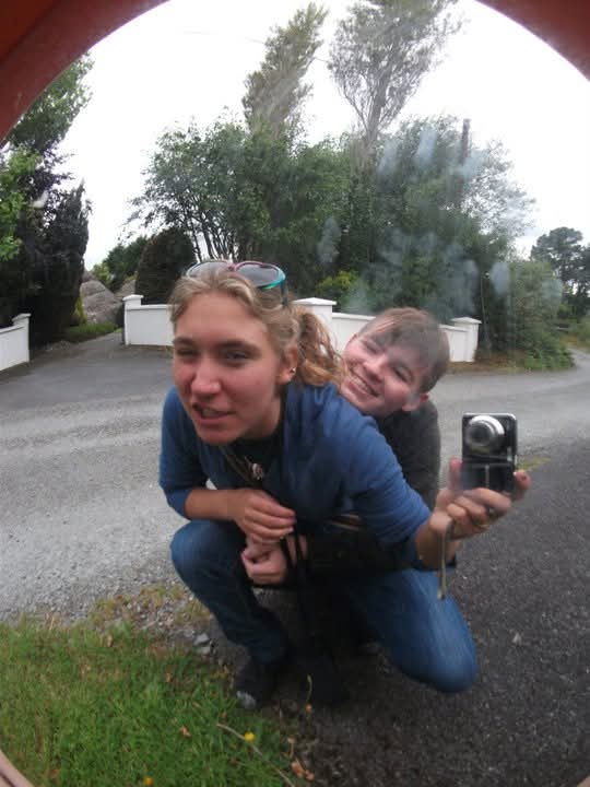 Paulina and Michael when they were young